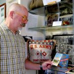 Scott hall nchm director with camp crowder items