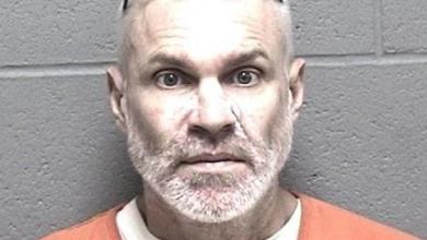 Photo of Crawford County man charged with burglary after being found with stolen property