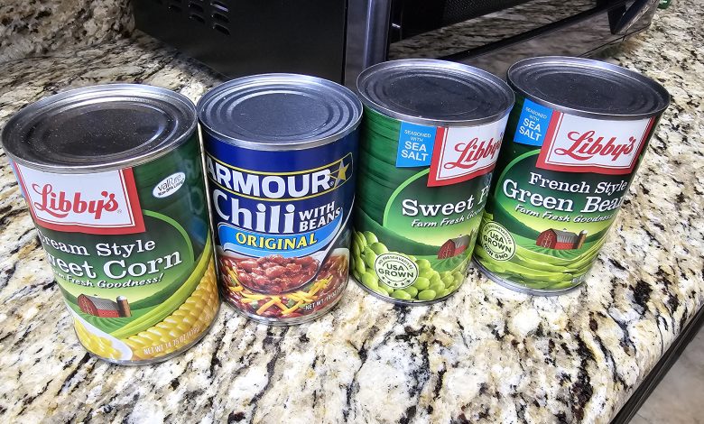 11 12 25 canned goods