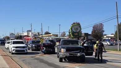 Photo of Police working accident on West 32nd Street in Joplin