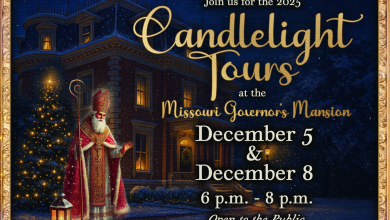 Photo of Missouri Governor’s mansion to host tree lighting ceremony and candlelight tours 