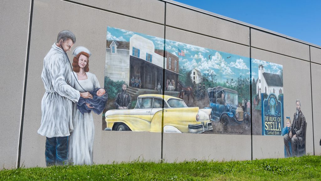 The Stella Mural by Sandra Pemberton
