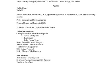 Photo of Public Meeting Notice