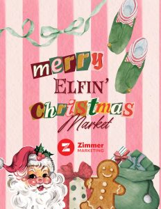 Merry Elfin Signage (Real Estate Flyer)