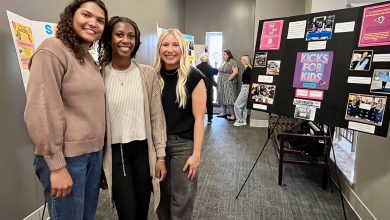 Photo of Pitt State Social Work students give back 
